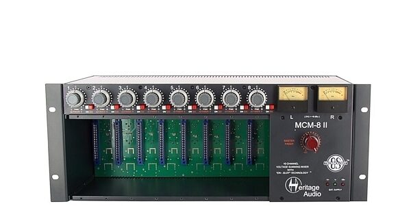 open zoom image for Heritage Audio MCM-8 MK2 500 Series 8-Slot Rack, Main