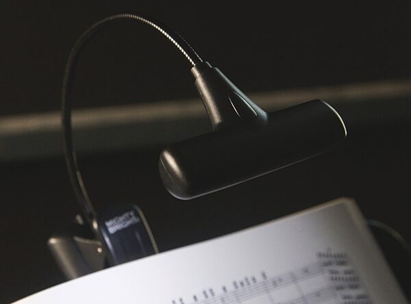 open zoom image for Mighty Bright HammerHead LED Music Book Light, In Use