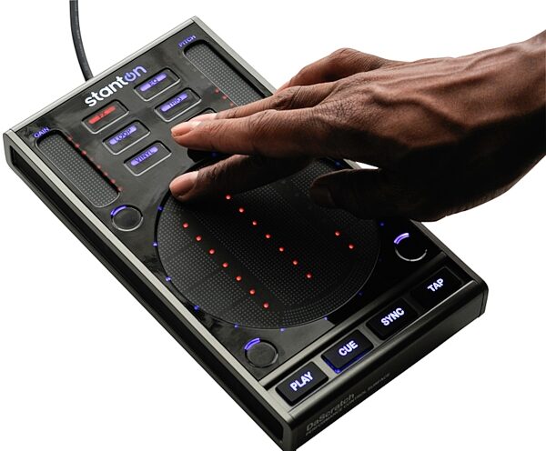 open zoom image for Stanton SCS3D DaScratch DJ Performance Control Surface, In Use 1