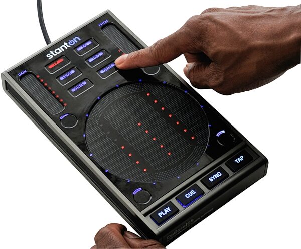open zoom image for Stanton SCS3D DaScratch DJ Performance Control Surface, In Use 2