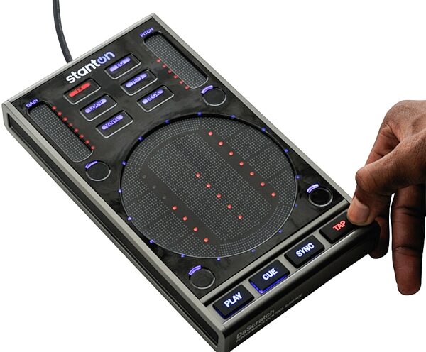 open zoom image for Stanton SCS3D DaScratch DJ Performance Control Surface, In Use 3