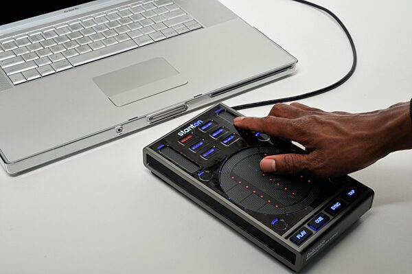 open zoom image for Stanton SCS3D DaScratch DJ Performance Control Surface, In Use 4