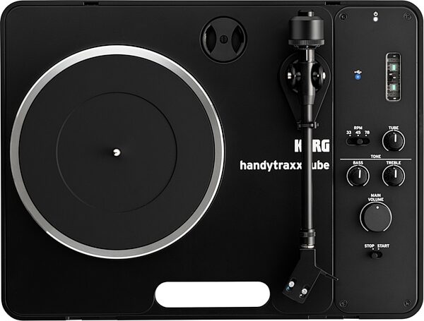 open zoom image for Korg handytraxx tube Portable Record Player, New, Action Position Back