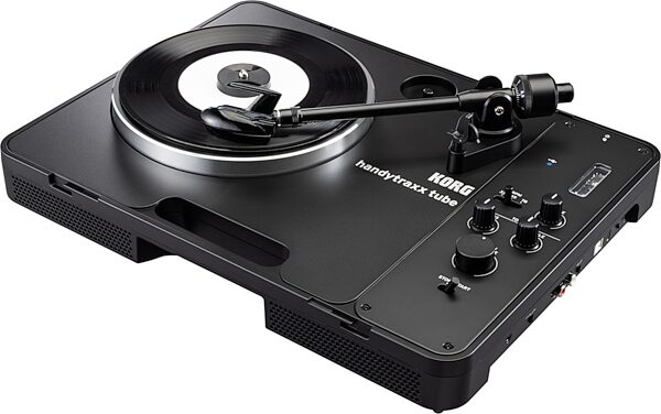 open zoom image for Korg handytraxx tube J Portable Record Player, New, Action Position Back