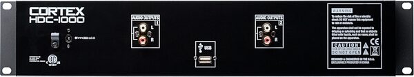 open zoom image for Cortex HDC1000 Dual Digital Music Controller, Rear