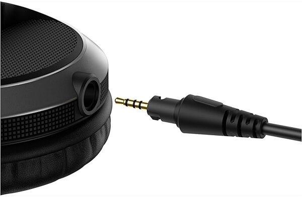 open zoom image for Pioneer DJ HDJ-X5 DJ Headphones, Black, HDJ-X5-K, Alt6