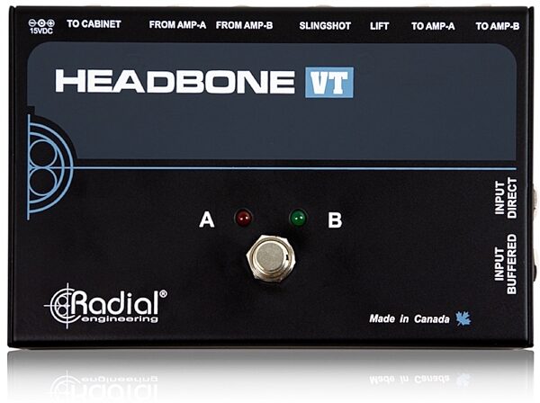 open zoom image for Radial Tonebone Headbone VT Amplifier Head Switcher, New, view