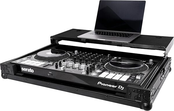 open zoom image for Headliner Pitch Black Flight Case for Pioneer DJ DDJ-FLX10 and DDJ-1000SRT, Black, Action Position Back