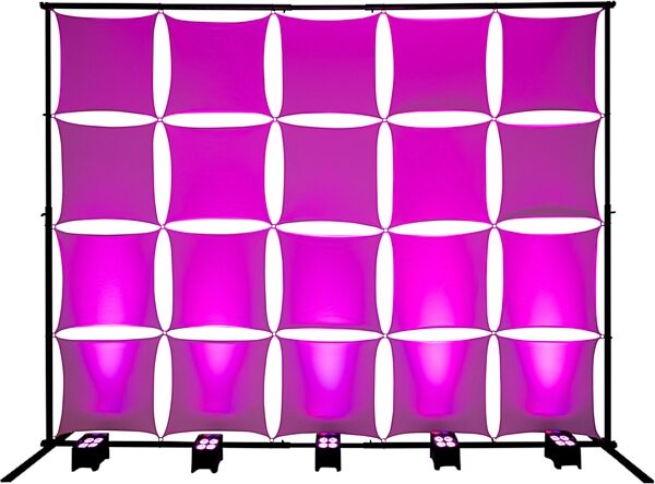open zoom image for Headliner Ventura DJ Backdrop, New, Action Position Back