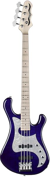 open zoom image for Dean Hillsboro Jazz Electric Bass, Transparent Blue
