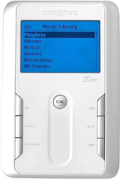 open zoom image for Creative Zen Touch Music Player, Main