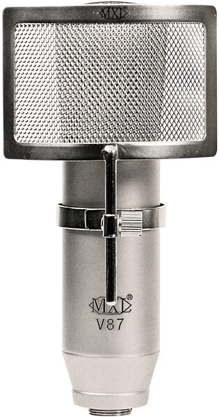 open zoom image for MXL V87 Low-Noise Condenser Microphone, Pop Filter