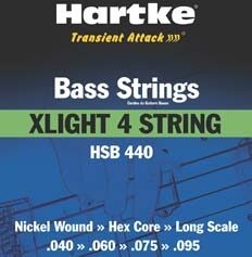 open zoom image for Hartke HSB440 Bass Strings (X-Light 4-String), Main
