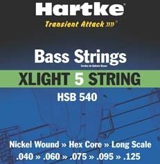 open zoom image for Hartke HSB540 Bass Strings (X-Light 5-String), Main