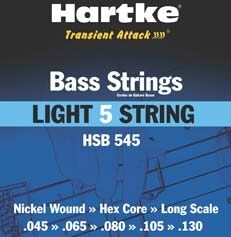 open zoom image for Hartke HSB545 Bass Strings (Light 5-String), Main