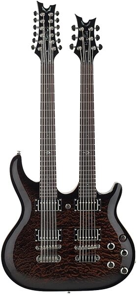 open zoom image for Dean Hardtail Double Neck Electric Guitar (With Case), Main