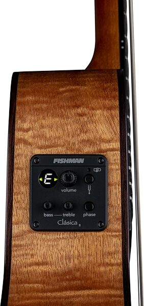 open zoom image for Luna High Tide Grand Concert Classical Acoustic-Electric Guitar, New, Detail Control Panel
