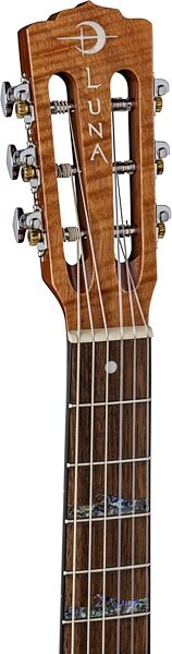 open zoom image for Luna High Tide Grand Concert Classical Acoustic-Electric Guitar, New, Detail Headstock