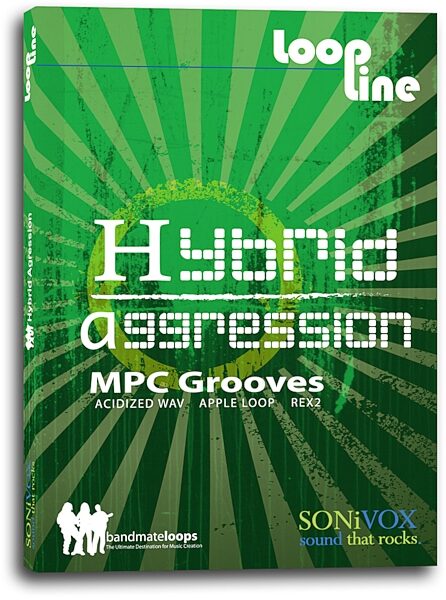 open zoom image for SONiVOX LoopLine Hybrid Agression MPC Grooves Loop Library, Main