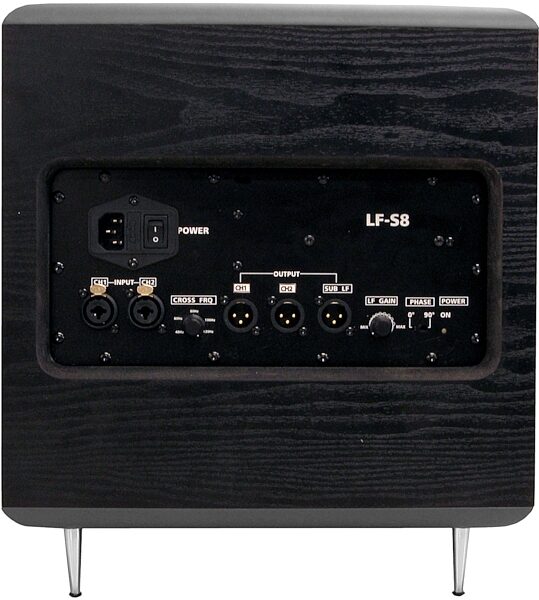 open zoom image for TASCAM LFS8 Active Subwoofer (50 Watts, 1x8 in.), Rear