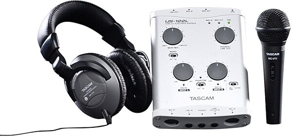 open zoom image for TASCAM Track Pack T1 Computer Recording Package, Main