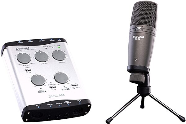 open zoom image for TASCAM Track Pack T2 Computer Recording Package, Main