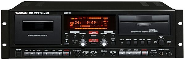 open zoom image for TASCAM CC-222SLmkII CD and Cassette Recorder, Main