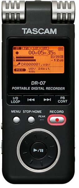 open zoom image for TASCAM DR07 Portable Digital Recorder, Main