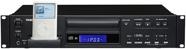 open zoom image for TASCAM CD200i Rackmount CD Player with iPod Dock, Main