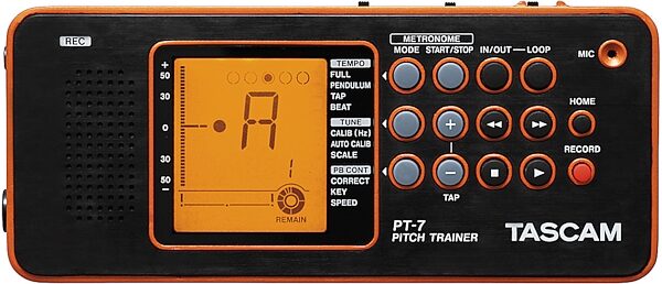 open zoom image for TASCAM PT7 Pitch Trainer, Top