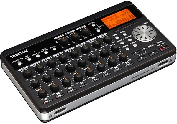 open zoom image for TASCAM DP008 8-Track Digital Pocketstudio, Angle