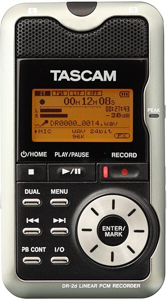 open zoom image for TASCAM DR2d Portable Digital Recorder, Main