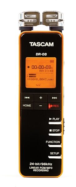 open zoom image for TASCAM DR08 Portable Digital Recorder, Main