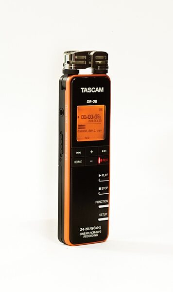 open zoom image for TASCAM DR08 Portable Digital Recorder, Side 3