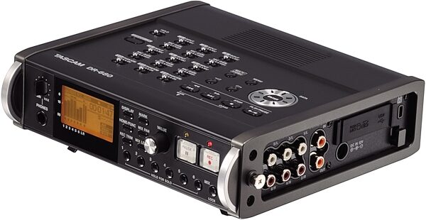 open zoom image for TASCAM DR680 8-Track High-Resolution Portable Recorder, Side 2