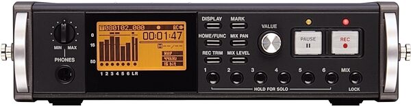 open zoom image for TASCAM DR680 8-Track High-Resolution Portable Recorder, Front