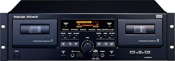 open zoom image for TASCAM 202MkIV Dual Well Cassette Recorder, Main