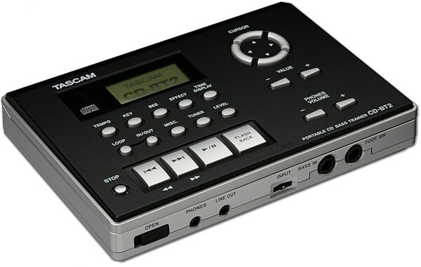 open zoom image for TASCAM CDBT2 Portable CD Bass Trainer, Angle Shot 2