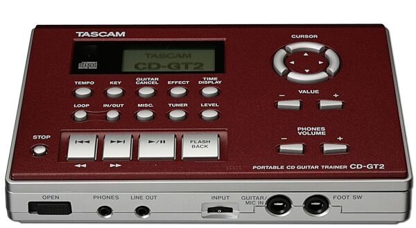 open zoom image for TASCAM CD-GT2 Portable CD Guitar Trainer, Main
