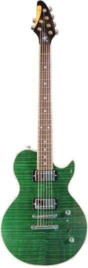 open zoom image for Brian Moore i21 i1000 Series Electric Guitar (with Gig Bag), Green