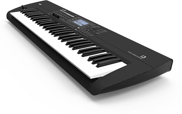 open zoom image for Korg i3 Music Workstation Arranger Keyboard, 61-Key, Black, Action Position Back