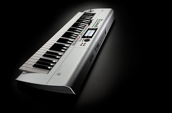 open zoom image for Korg i3 Music Workstation Arranger Keyboard, 61-Key, Silver, Detail