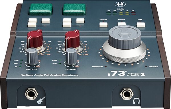 open zoom image for Heritage Audio i73 Pro 2 2x4 USB Audio Interface, New, Action Position Back