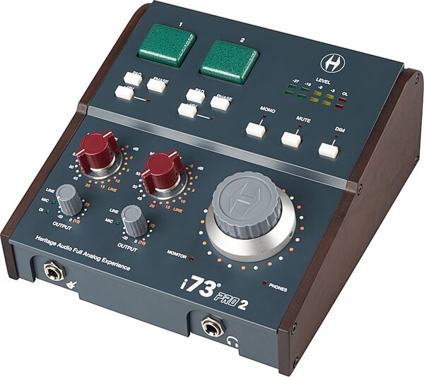 open zoom image for Heritage Audio i73 Pro 2 2x4 USB Audio Interface, New, Action Position Back