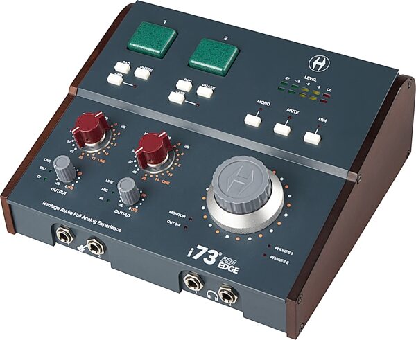 open zoom image for Heritage Audio i73 Pro Edge 12x16 USB Audio Interface, New, Action Position Back