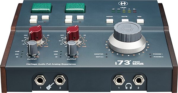 open zoom image for Heritage Audio i73 Pro Edge 12x16 USB Audio Interface, New, Action Position Back