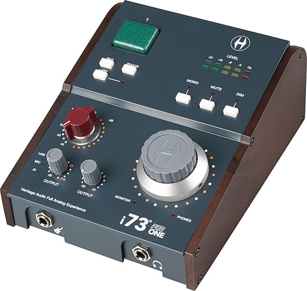 open zoom image for Heritage Audio i73 Pro One 2x4 USB Audio Interface, Open Box (Good), Action Position Back