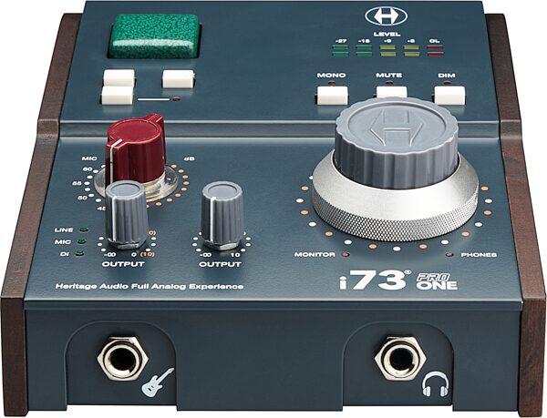 open zoom image for Heritage Audio i73 Pro One 2x4 USB Audio Interface, Open Box (Good), Action Position Back