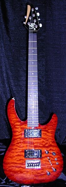 open zoom image for Brian Moore iGuitar8.13 Electric Guitar with Roland Interface, Tobacco Sunburst