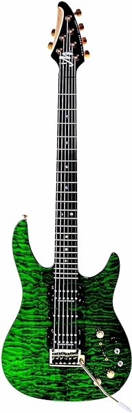 open zoom image for Brian Moore iGuitar9.13 Electric Guitar with Roland Interface, Emerald Green